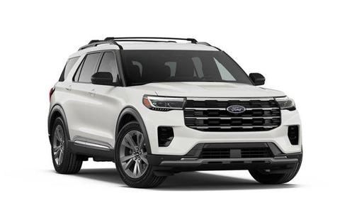 Star White Metallic Tri-Coat 2026 Ford Explorer Active w/200A Pkg