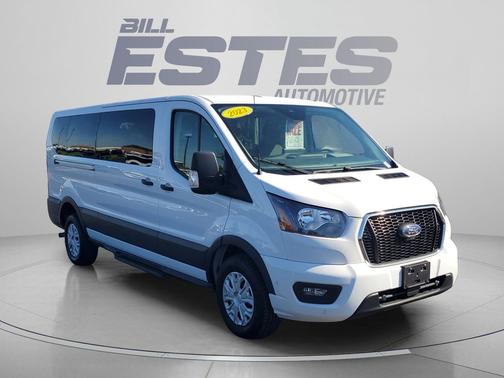 Oxford White 2023 Ford Transit-350 XLT