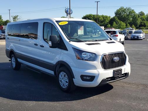Oxford White 2023 Ford Transit-350 XLT