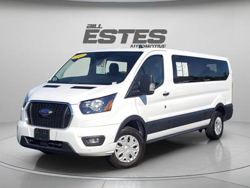 Oxford White 2023 Ford Transit-350 XLT