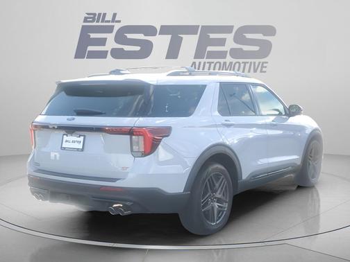 Space White Metallic 2026 Ford Explorer ST