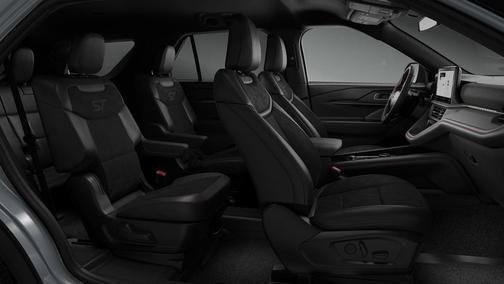 Space White Metallic 2026 Ford Explorer ST