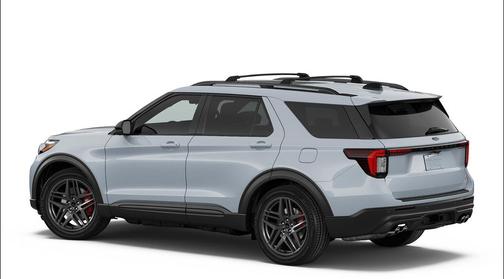Space White Metallic 2026 Ford Explorer ST