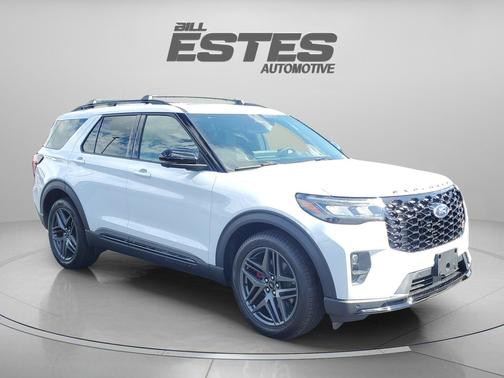 Space White Metallic 2026 Ford Explorer ST