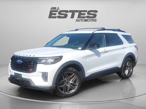 Space White Metallic 2026 Ford Explorer ST