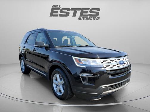Agate Black Metallic 2019 Ford Explorer XLT