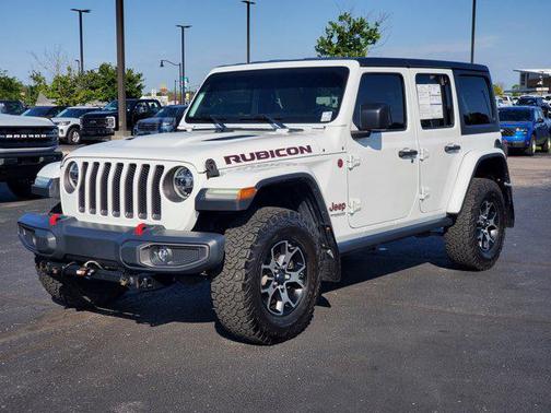 Bright White Clearcoat 2018 Jeep Wrangler Unlimited Rubicon