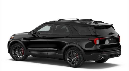 Agate Black Metallic 2026 Ford Explorer ST
