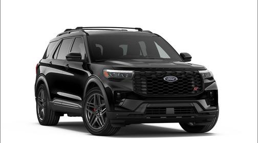 Agate Black Metallic 2026 Ford Explorer ST