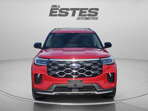 Rapid Red Metallic Tinted Clearcoat 2026 Ford Explorer Platinum