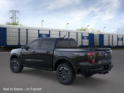 Shadow Black 2026 Ford Ranger LARIAT