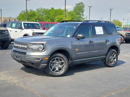 Carbonized Gray Metallic 2021 Ford Bronco Sport Badlands