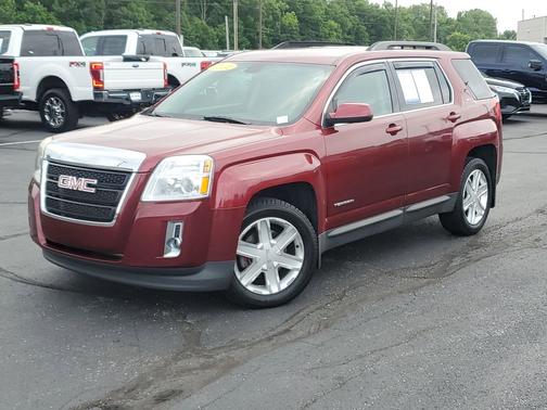 Merlot Jewel Metallic 2011 GMC Terrain SLT-1