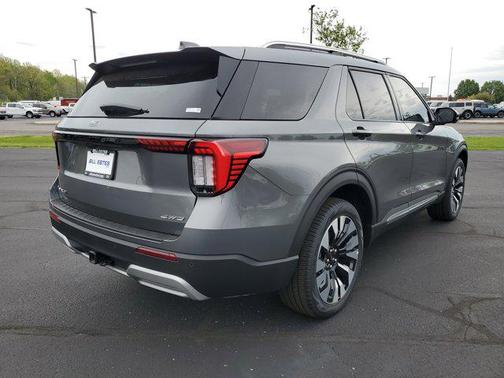 Carbonized Gray Metallic 2026 Ford Explorer Platinum