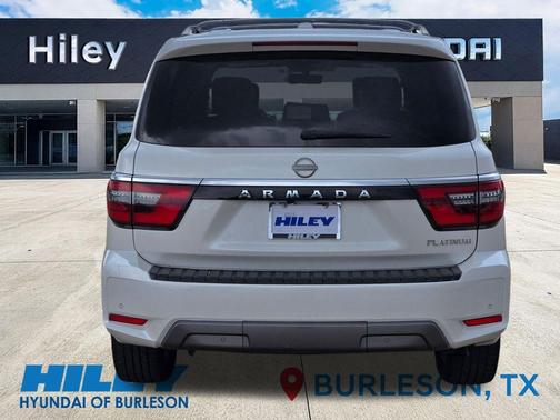 Aspen White Tricoat 2023 Nissan Armada Platinum 2WD