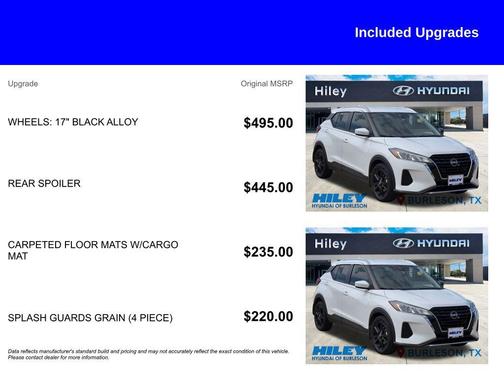 Fresh Powder 2023 Nissan Kicks SV
