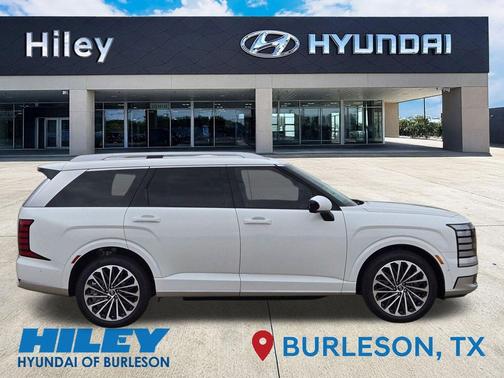 Creamy White Pearl 2026 Hyundai Palisade Hybrid Calligraphy