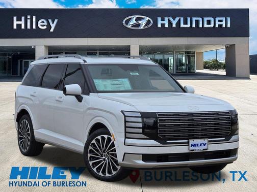 Creamy White Pearl 2026 Hyundai Palisade Hybrid Calligraphy