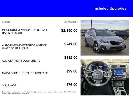 2019 Subaru Outback 2.5i Limited