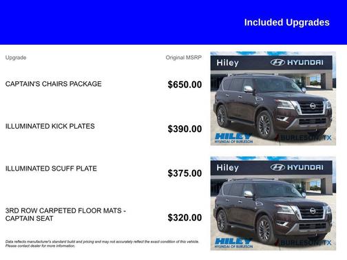 2021 Nissan Armada Platinum 2WD