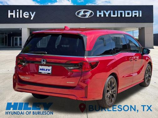Radiant Red Metallic II 2025 Honda Odyssey Sport-L