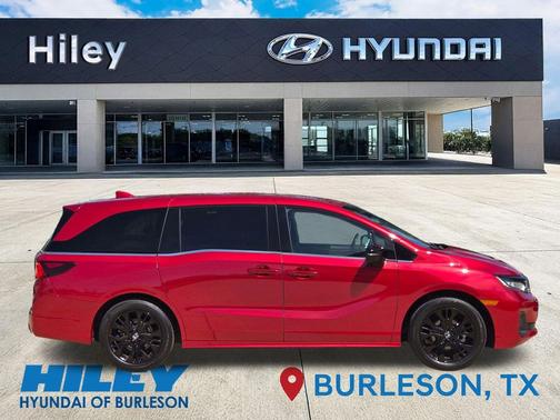 Radiant Red Metallic II 2025 Honda Odyssey Sport-L