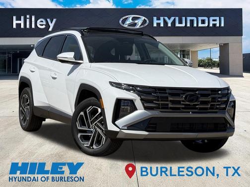 Creamy White Pearl 2026 Hyundai TUCSON Hybrid Limited