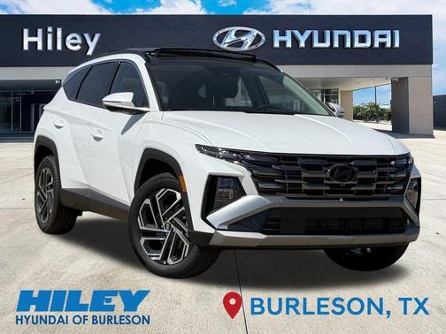 Creamy White Pearl 2026 Hyundai TUCSON Hybrid Limited
