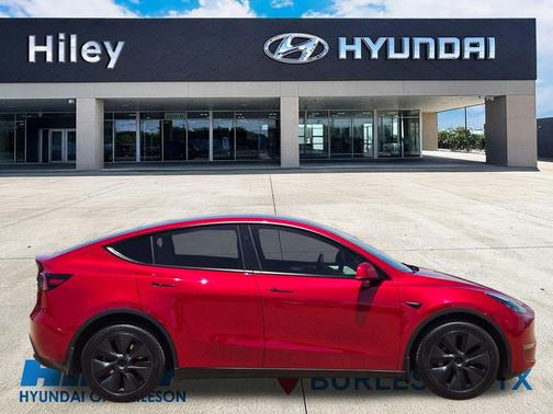 Ultra Red 2025 Tesla Model Y Long Range Dual Motor All-Wheel Drive