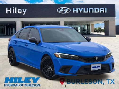 Boost Blue Pearl 2024 Honda Civic Sport