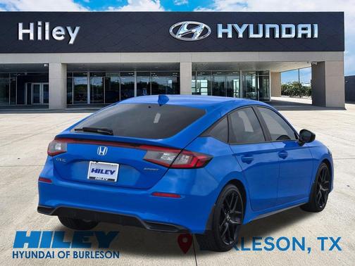 Boost Blue Pearl 2024 Honda Civic Sport