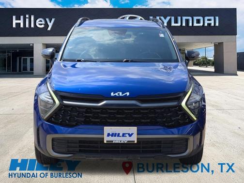 Sapphire Blue 2023 Kia Sportage X-Line