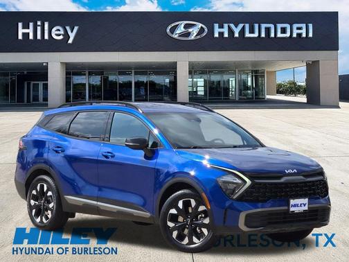 Sapphire Blue 2023 Kia Sportage X-Line