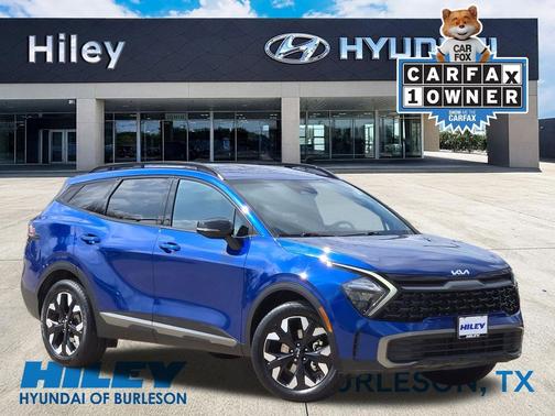 Sapphire Blue 2023 Kia Sportage X-Line