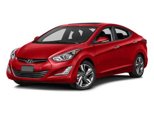 Geranium Red 2016 Hyundai ELANTRA Limited