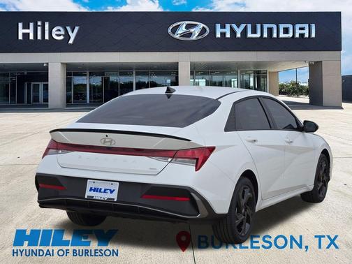 Serenity White 2026 Hyundai ELANTRA HEV SEL Sport