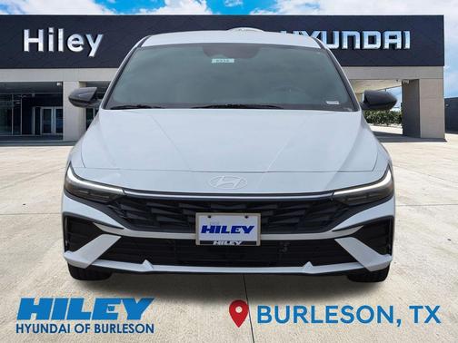 Serenity White 2026 Hyundai ELANTRA HEV SEL Sport