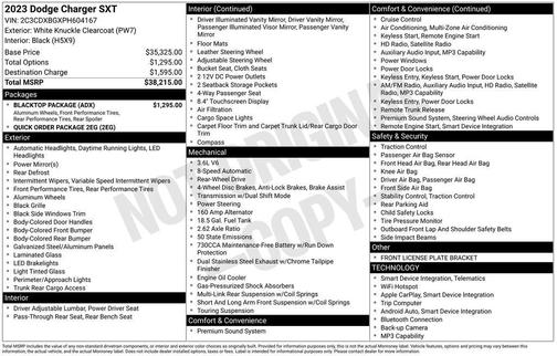 2023 Dodge Charger SXT