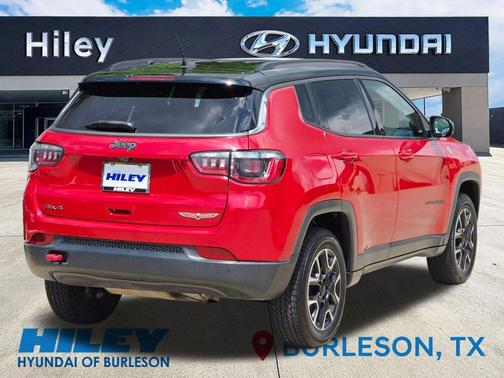 Redline Pearlcoat 2021 Jeep Compass Trailhawk