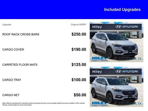 Frost White Pearl 2017 Hyundai Santa Fe Sport 2.0L Turbo Ultimate