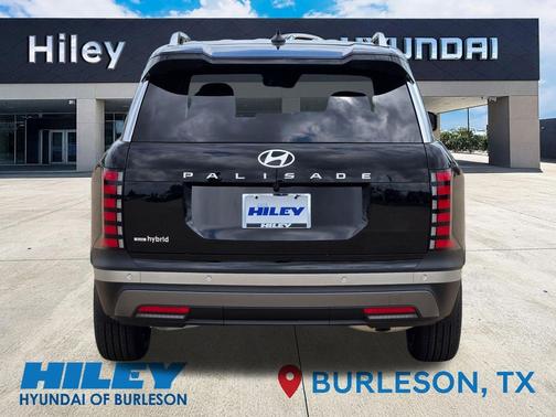 Abyss Black Pearl 2026 Hyundai Palisade Hybrid Blue SEL 7P