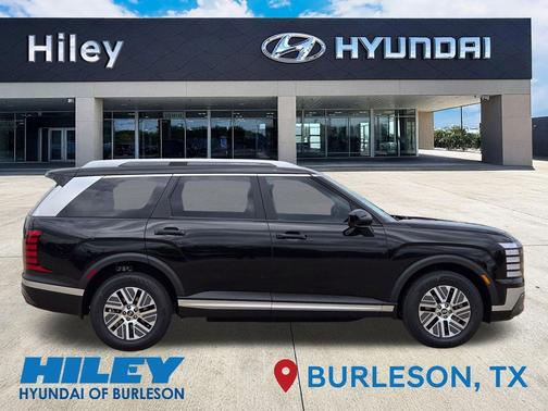 Abyss Black Pearl 2026 Hyundai Palisade Hybrid Blue SEL 7P