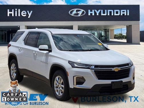 Summit White 2023 Chevrolet Traverse LS