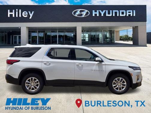 Summit White 2023 Chevrolet Traverse LS