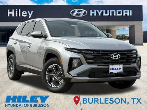 Shimmering Silver 2026 Hyundai TUCSON Hybrid Blue SE