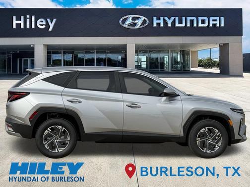Shimmering Silver 2026 Hyundai TUCSON Hybrid Blue SE