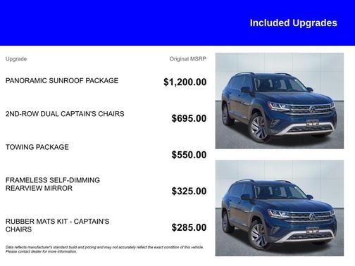 2021 Volkswagen Atlas 3.6L SE w/Technology