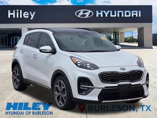 Snow White Pearl 2021 Kia Sportage SX Turbo