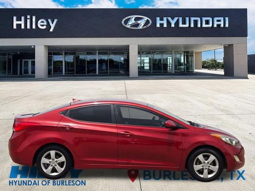 Red Allure 2012 Hyundai ELANTRA GLS