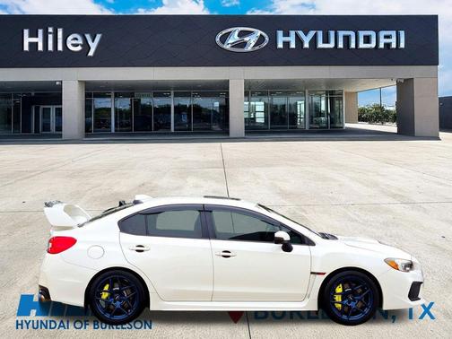 Crystal White Pearl 2019 Subaru WRX STI Limited